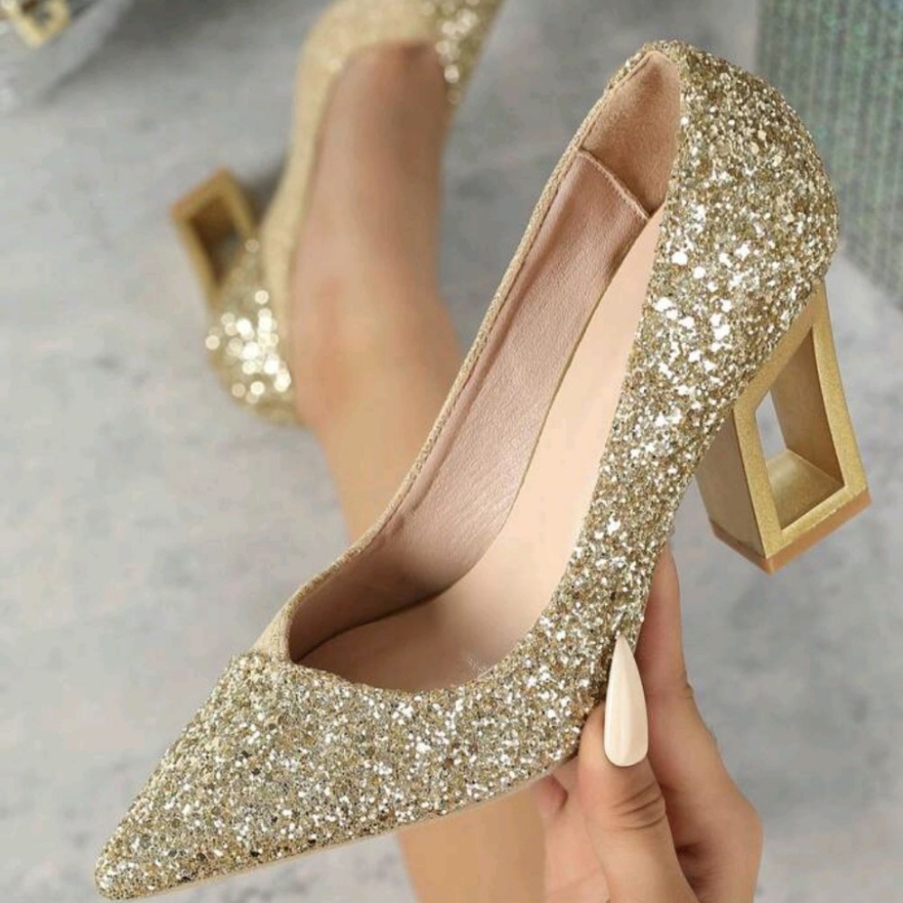 Glitter Heels